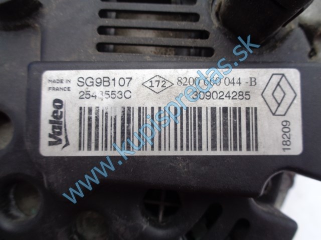 alternátor na renault tháliu II, 8200660044B